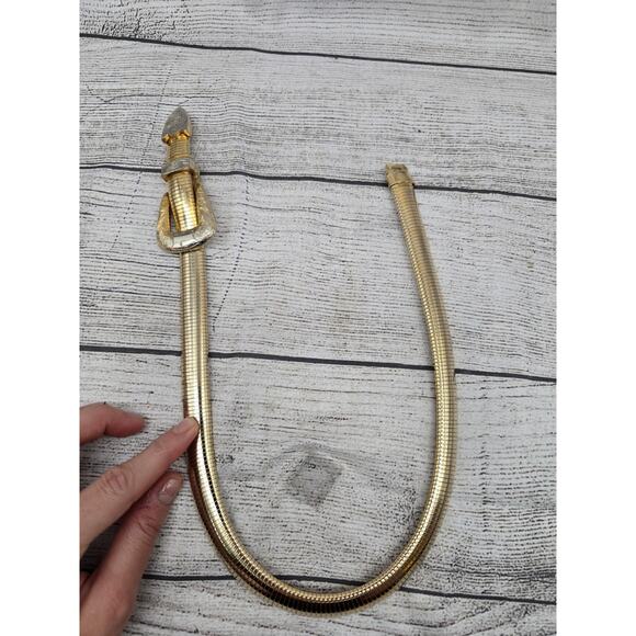 Vintage 80\'s Accesorcraft NYC Gold Stretch Belt main image 10